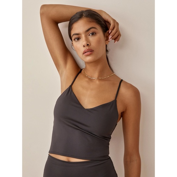Reformation Tori Ecomove Cropped Tank - Picture 1 of 8